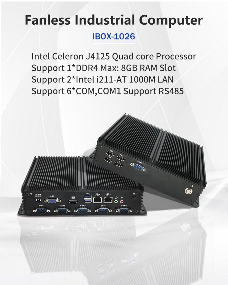 fanless industrial pc