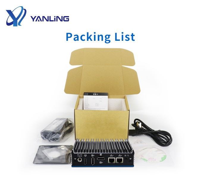 N1021 J4125 Fanless Mini Computer