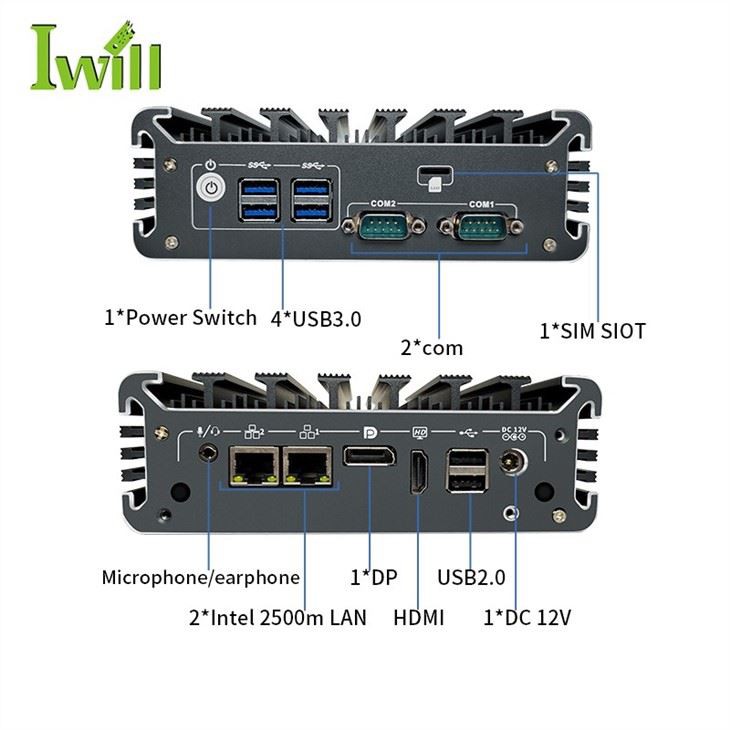 Fanless I5 Mini PC Windows 11